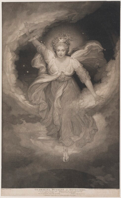 Georgiana cavendish (née spencer), duchess of devonshire npg d21300