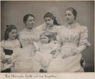 Ursula Mary Etherington-Smith; Ellen Margaret Etherington-Smith (née Pears); Agnes Olivia Etherington-Smith; Margaret Pears Cater (née Etherington-Smith); Bellina Rachel Etherington-Smith NPG x198344