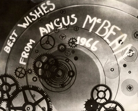 'Best wishes from Angus McBean' NPG x39316