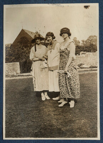 Christine Patti Pakenham (née Trew), Countess of Longford; Mildred Woodruff; Flora Lucy Margaret Grierson NPG Ax140744