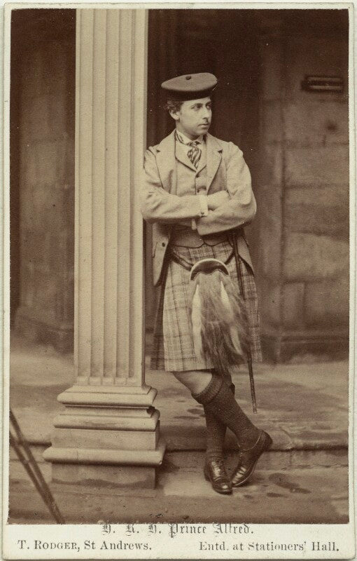Prince alfred, duke of edinburgh and saxe coburg and gotha npg x39704