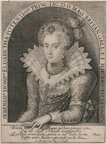 Princess Elizabeth, Queen of Bohemia and Electress Palatine NPG D18127