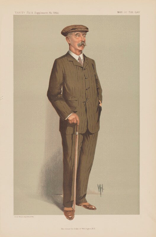 Arthur charles wellesley, 4th duke of wellington ('men of the day. no. 2302. "his grace the duke of wellington, k.g."') npg d45692