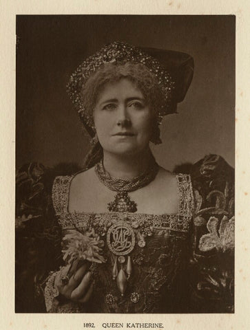 Ellen Terry as Queen Katherine in 'Henry VIII' NPG Ax131318