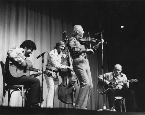 Stéphane Grappelli; Diz Disley; Len Skeat; Denny Wright NPG x210152