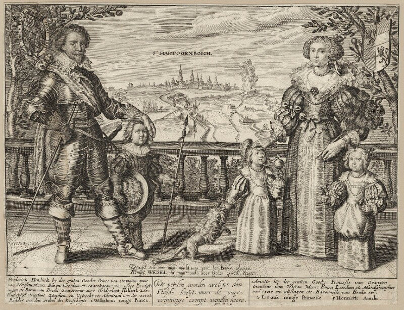 Frederick henry, prince of orange and his family npg d26453
