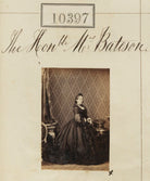 Hon. Mrs Bateson NPG Ax60111