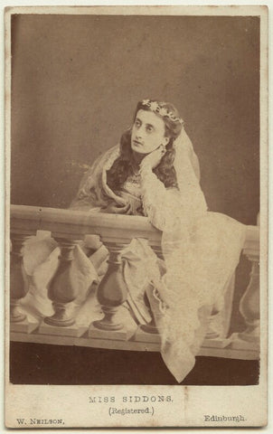 Mary Frances Scott-Siddons as Juliet in 'Romeo & Juliet' NPG x129622