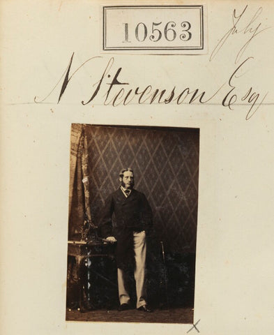 Mr N. Stevenson NPG Ax60277