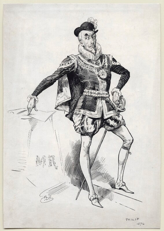 Sir henry irving as philip in 'philip' npg d84