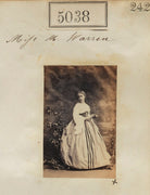 Miss M. Warren NPG Ax55043
