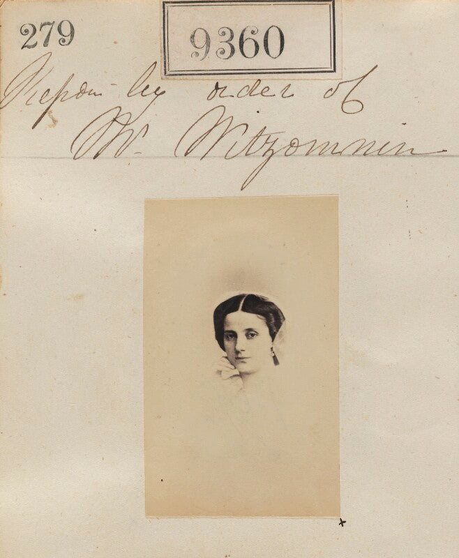 'reproduction by order of mr witzomnin' npg ax59166