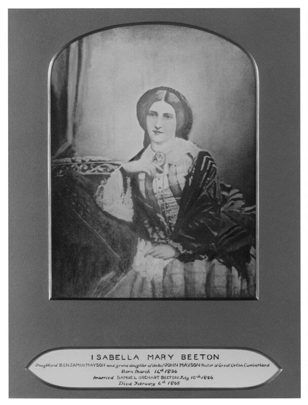 Isabella beeton (mrs beeton) npg x32791