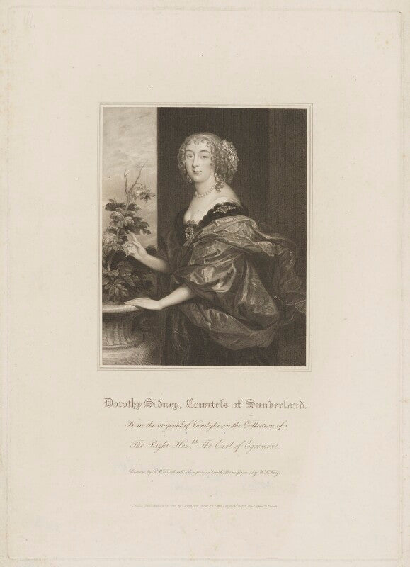 Dorothy spencer (née sidney), countess of sunderland npg d40910