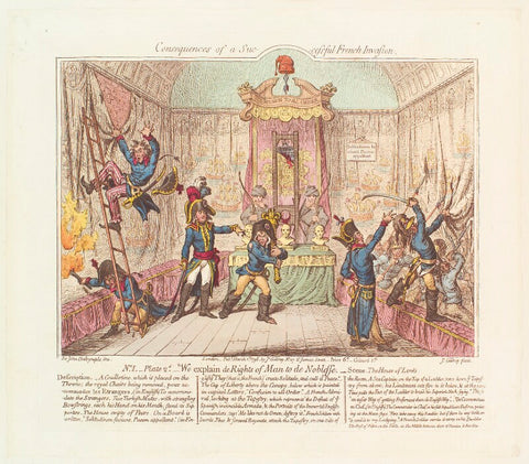 'Consequences of a successful French invasion, No 1, plate 2d' NPG D13087