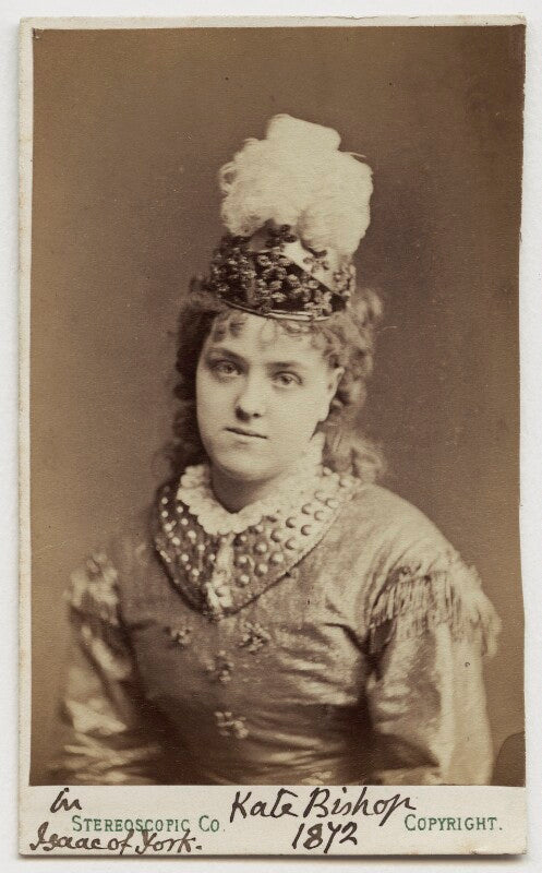 Kate bishop in 'isaac of york' npg ax18177