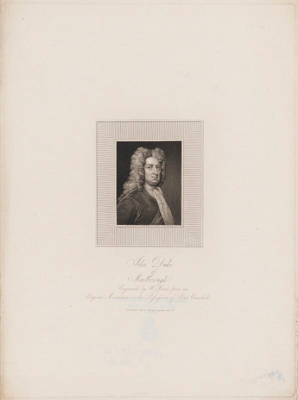 John churchill, 1st duke of marlborough npg d38236