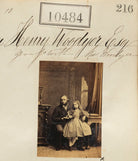 Henry Woodyer; Miss Woodyer NPG Ax60198