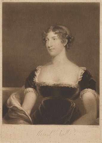 Elizabeth ('Eliza') (née O'Neil), Lady Wrixon-Becher when Miss O'Neill NPG D35819