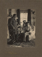 Edward Philips Oppenheim; Geraldine Smith (née Oppenheim); Elsie Clara Oppenheim (née Hopkins) NPG x12615