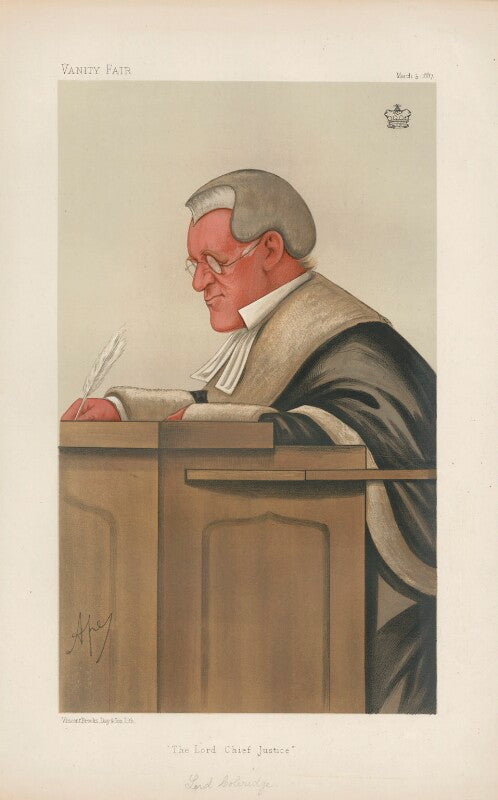 John duke coleridge, 1st baron coleridge ('judges. no. 17.') npg d44322