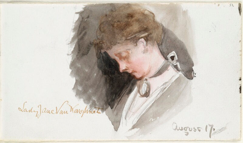 Lady jane charlotte elizabeth van koughnet (née alexander) npg d23146(52)