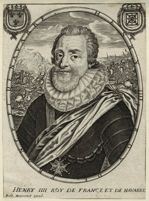 Henri iv, king of france npg d25638