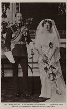 Prince Arthur of Connaught; Princess Alexandra, Princess Arthur of Connaught NPG x45765