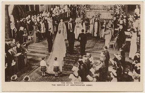 'The Royal Wedding: The Service at Westminster Abbey' NPG x193011