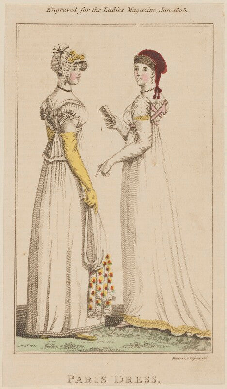 'paris dress', january 1805 npg d47492