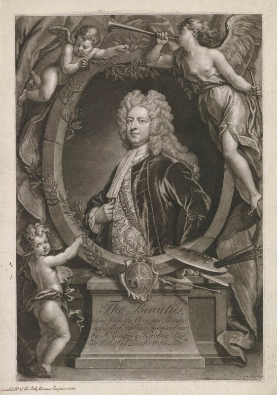 Sir godfrey kneller, bt npg d36901
