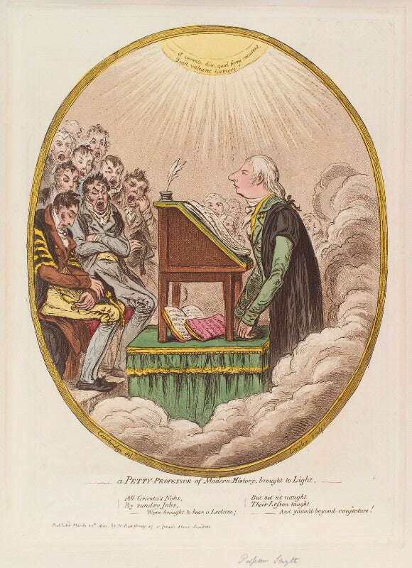 William smyth ('a petty professor of modern history, brought to light') npg d12938