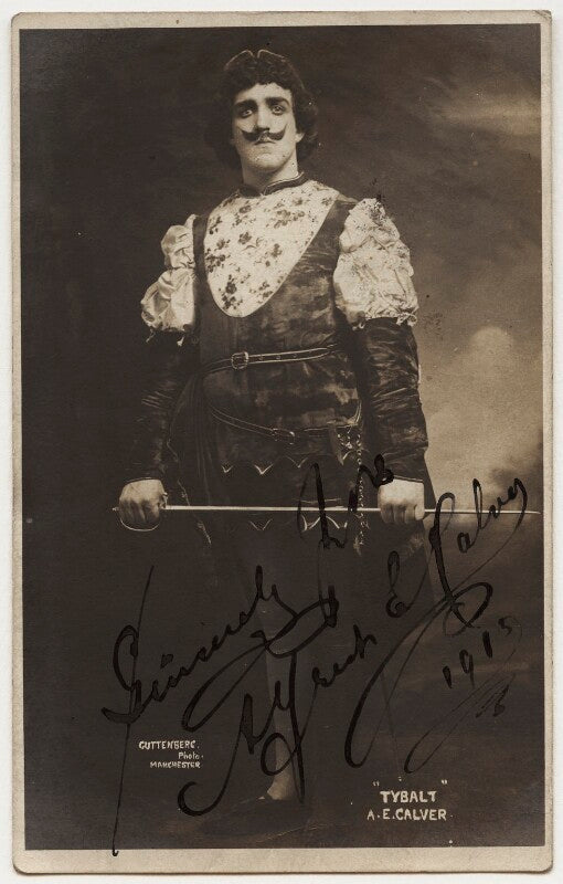 Alfred e. calver as tybalt in 'romeo and juliet' npg x5015