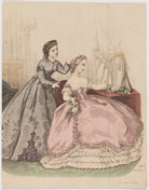 Day and ball dresses, 1864 NPG D48015