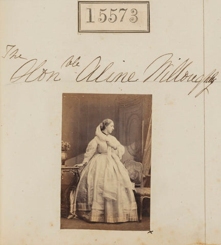 Hon. Aline Willoughby NPG Ax63505