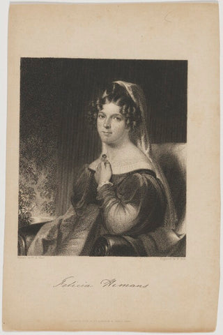 Felicia Dorothea Hemans NPG D48196