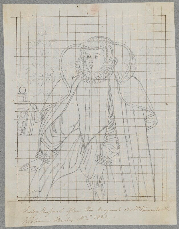 Elizabeth russell (née cooke), lady russell npg d17131