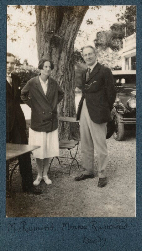 Jean reymond; catherine colomb (marie louise ('marion') reymond (née colomb)); philip edward morrell npg ax142651