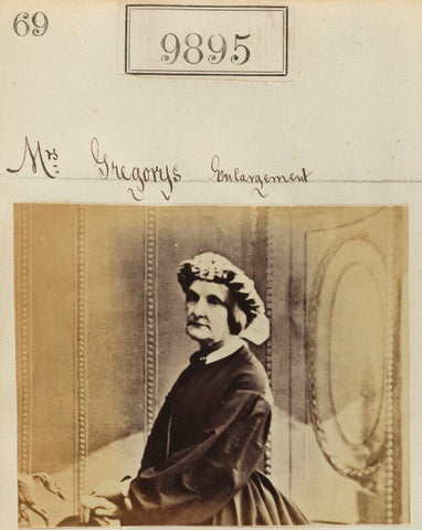 'Mrs Gregory's englargement' NPG Ax59614