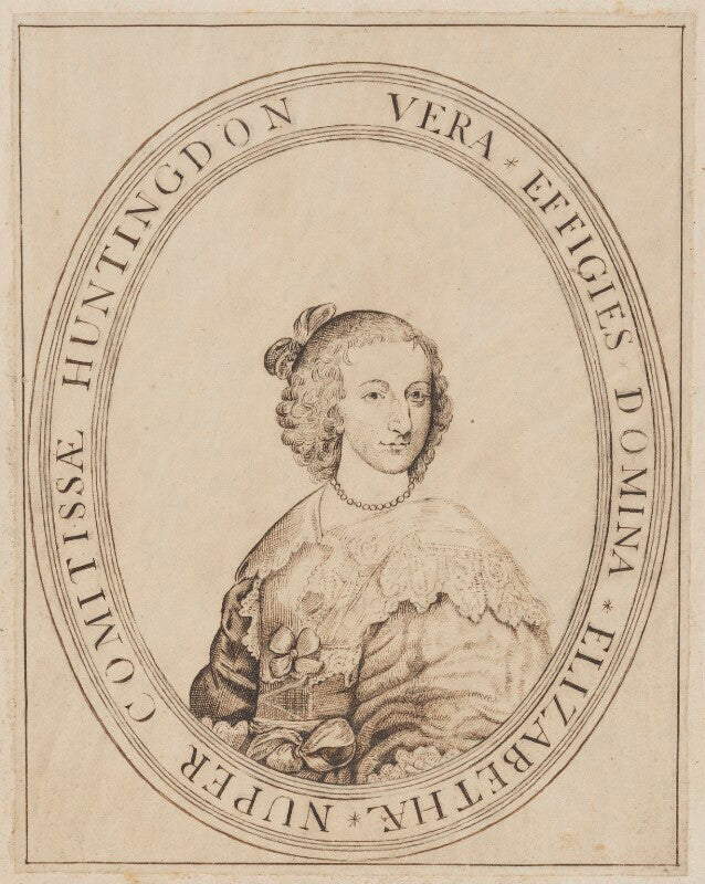 Elizabeth hastings (née stanley), countess of huntingdon npg d3344