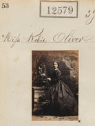 Miss Rebie Oliver NPG Ax62224