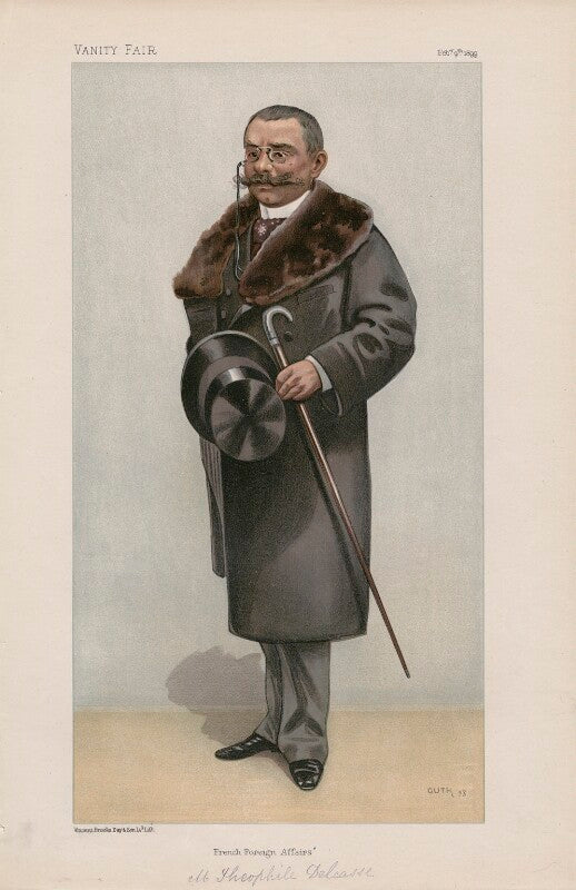 Théophile delcassé ('men of the day. no. 738.') npg d44947