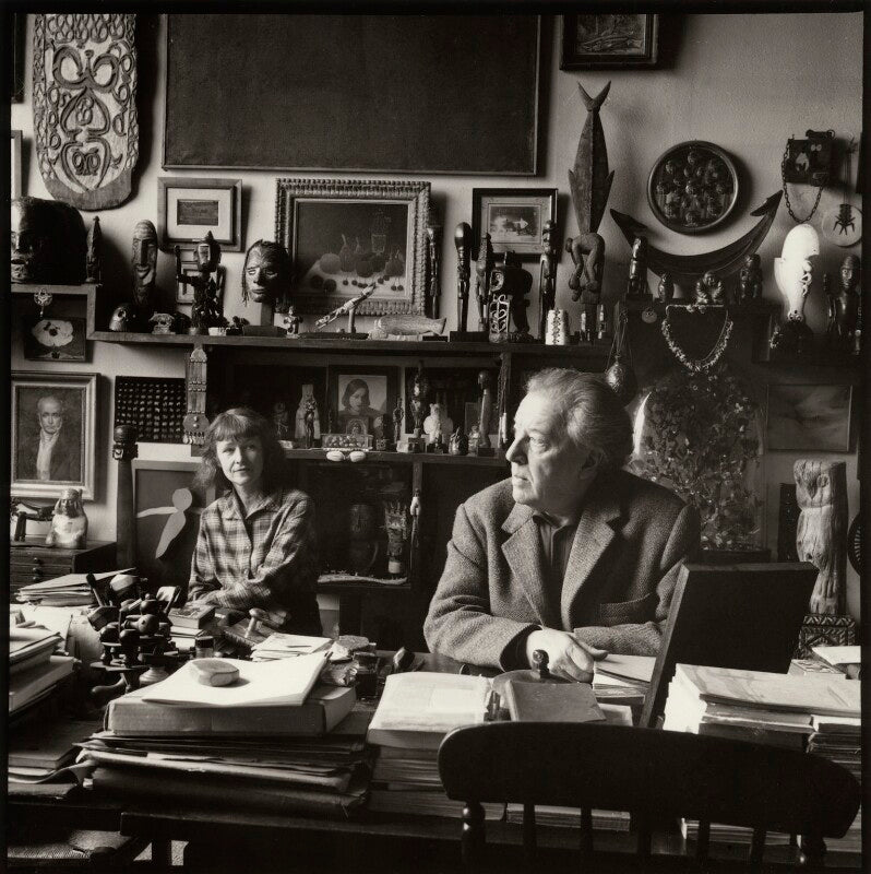 Elisa breton (née bindorff); andré breton npg x133342