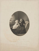Queen Victoria; Prince Albert Victor, Duke of Clarence and Avondale NPG D33644