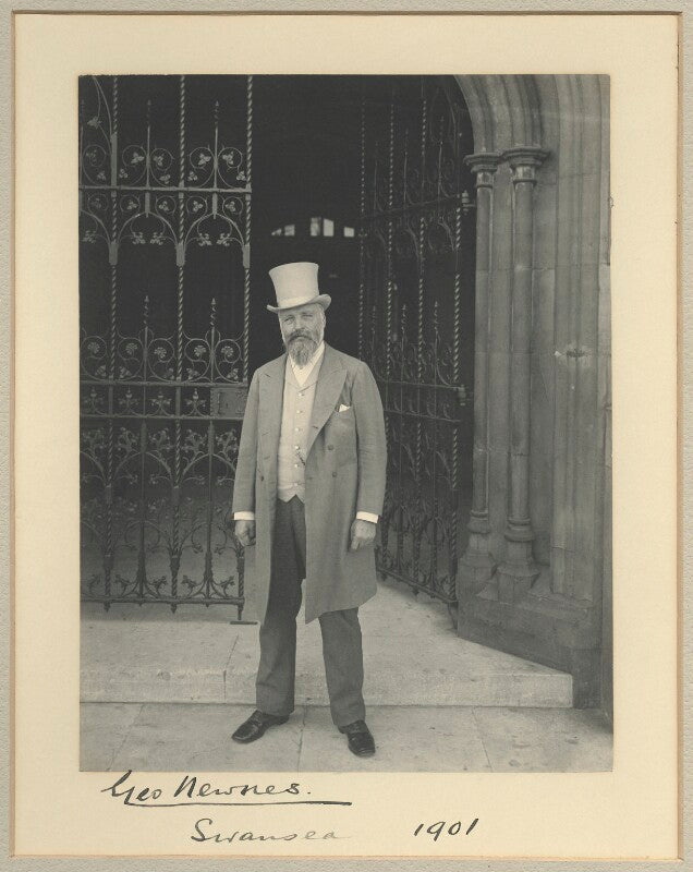 Sir george newnes, 1st bt npg x32575