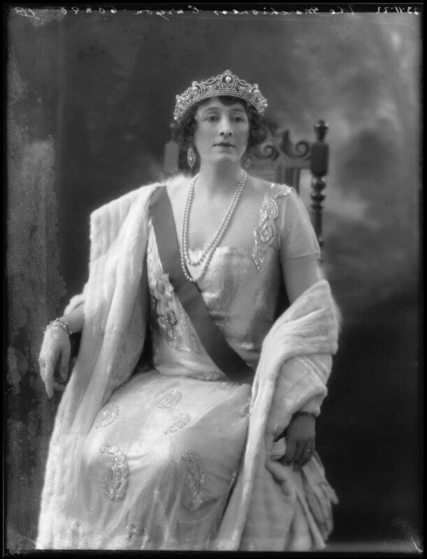Grace elvina curzon (née hinds), marchioness curzon of kedleston npg x37272