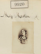 Miss Martin NPG Ax59638