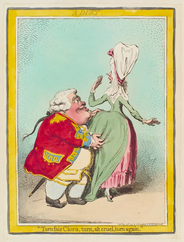 'a duet' (thomas vanhagen?) npg d12452