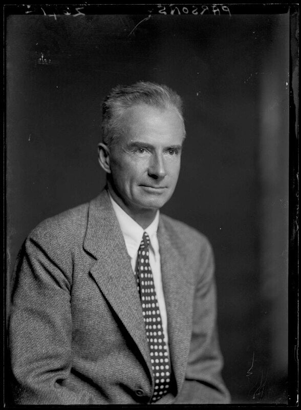 Sir arthur edward broadbent parsons npg x1026