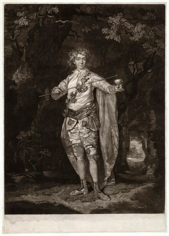 Anthony Webster as Comus in Milton's 'Comus' NPG D37625